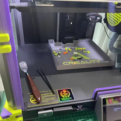 Khay hứng phân thải K1/K1c/K1se cho Nâng cấp CFS có Logo