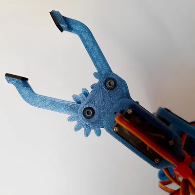 Cánh Tay Robot Mini 4 Bậc Tự Do Dùng Servo MG90