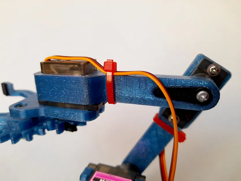 Cánh Tay Robot Mini 4 Bậc Tự Do Dùng Servo MG90 - Image 5