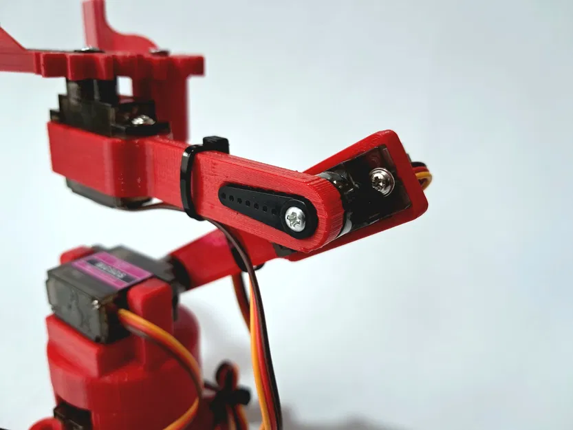Brazo Robótico Tối Giản Dễ In 3D với Micro Servo MG90 - Image 6