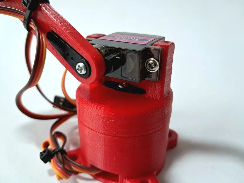 Brazo Robótico Tối Giản Dễ In 3D với Micro Servo MG90 - Image 7
