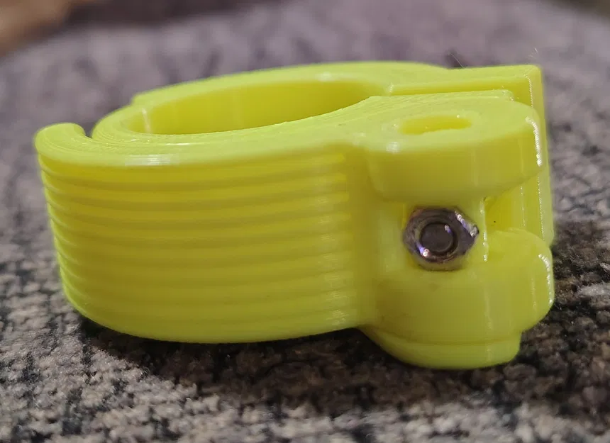 Bass ngàm 16mm tùy chỉnh, chốt xoay/đai ốc thay thế in 3D có gia cố - Image 2