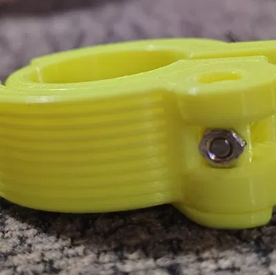 Bass ngàm 16mm tùy chỉnh, chốt xoay/đai ốc thay thế in 3D có gia cố