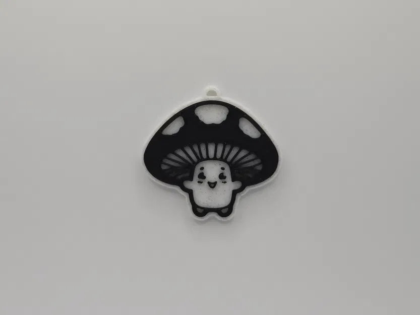 Móc Khóa Nấm Dễ Thương - Image 1