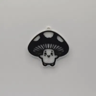 Móc Khóa Nấm Dễ Thương