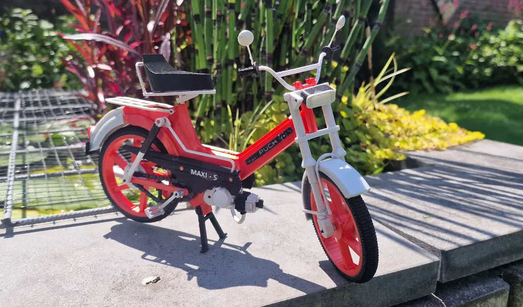 Xe Puch Maxi-s 1974 phiên bản Designer Ed van der Heijden - Image 3