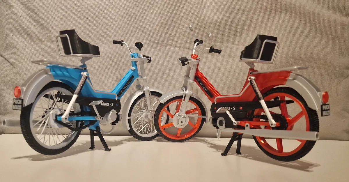 Xe Puch Maxi-s 1974 phiên bản Designer Ed van der Heijden - Image 5