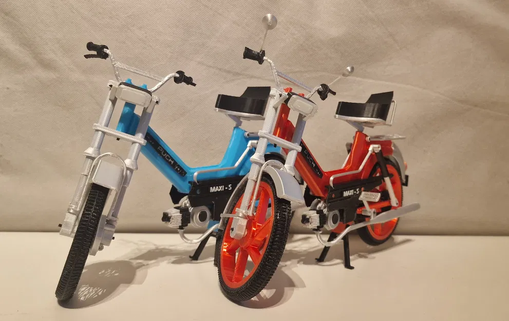 Xe Puch Maxi-s 1974 phiên bản Designer Ed van der Heijden - Image 8