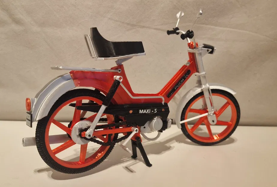 Xe Puch Maxi-s 1974 phiên bản Designer Ed van der Heijden - Image 9