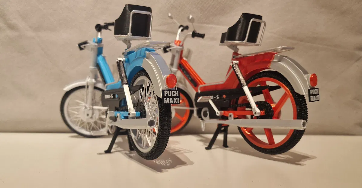 Xe Puch Maxi-s 1974 phiên bản Designer Ed van der Heijden - Image 10