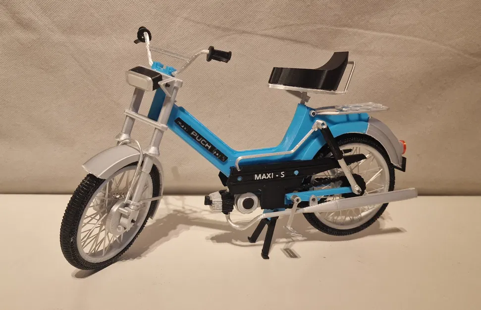 Xe Puch Maxi-s 1974 phiên bản Designer Ed van der Heijden - Image 11