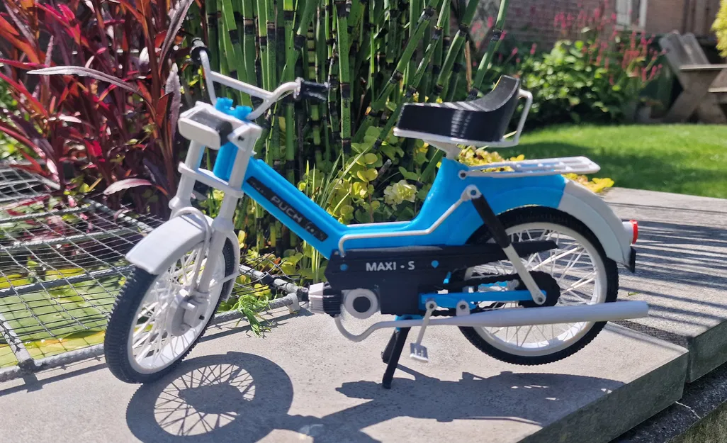 Xe Puch Maxi-s 1974 phiên bản Designer Ed van der Heijden - Image 13