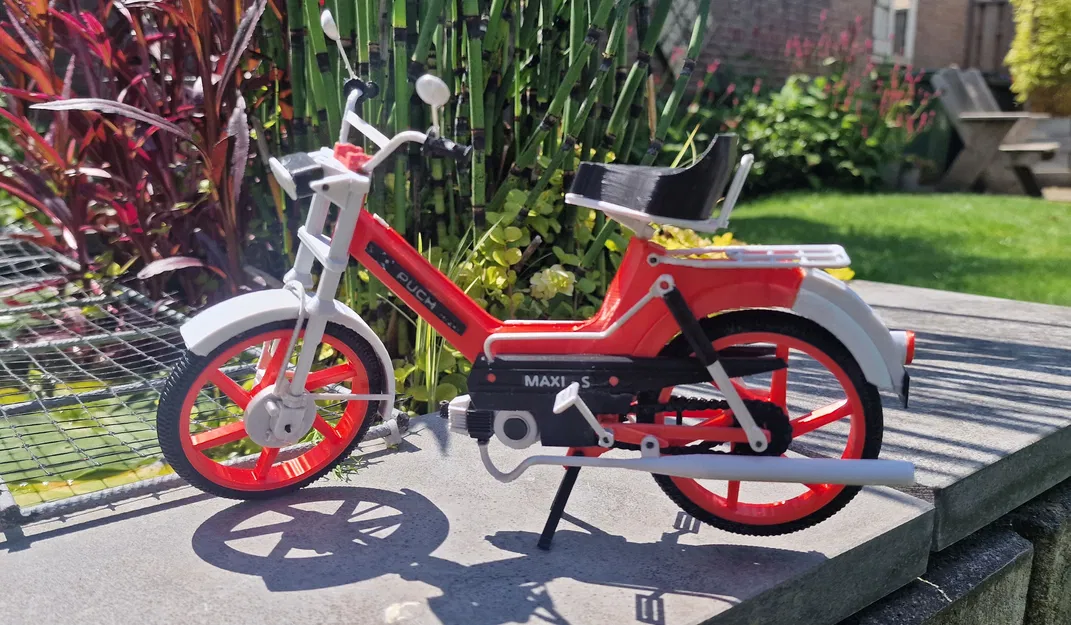 Xe Puch Maxi-s 1974 phiên bản Designer Ed van der Heijden - Image 15