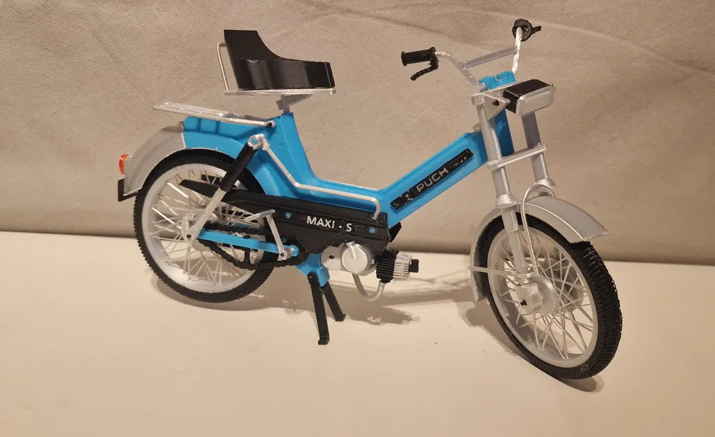 Xe Puch Maxi-s 1974 phiên bản Designer Ed van der Heijden - Image 17