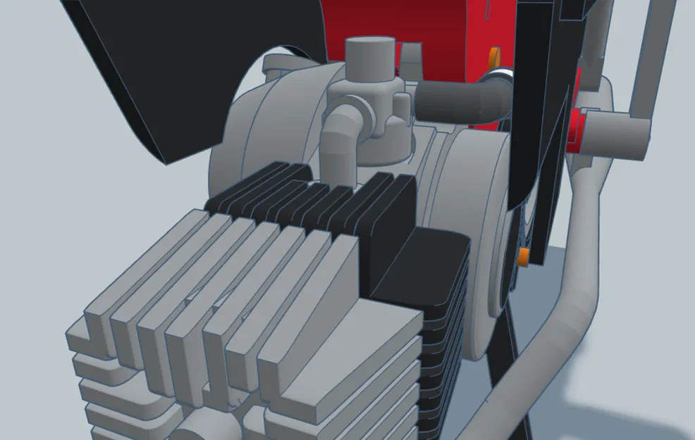 Xe Puch Maxi-s 1974 phiên bản Designer Ed van der Heijden - Image 27