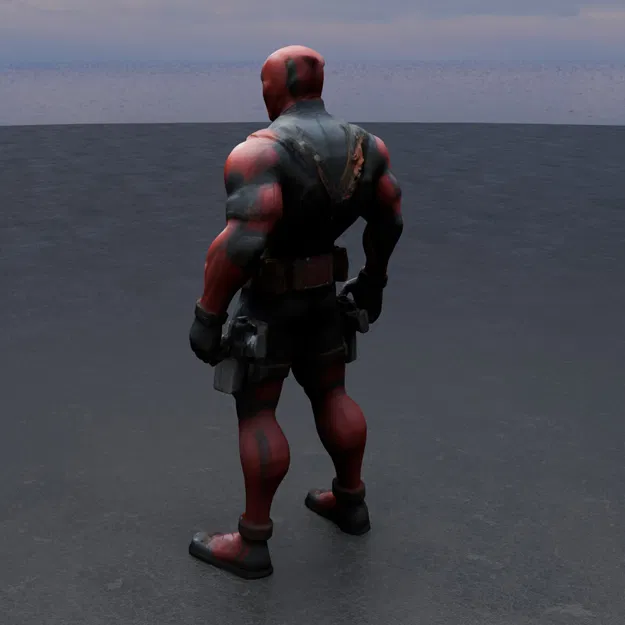 Mô hình DeadPool 3D - Image 3