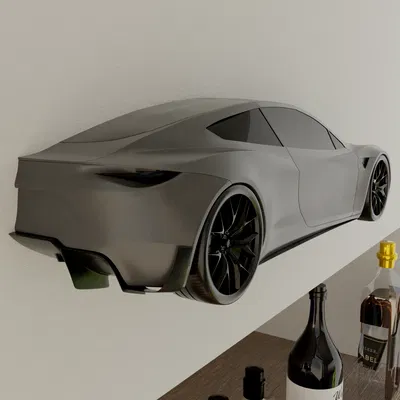 Tesla Roadster 2020 Treo Tường
