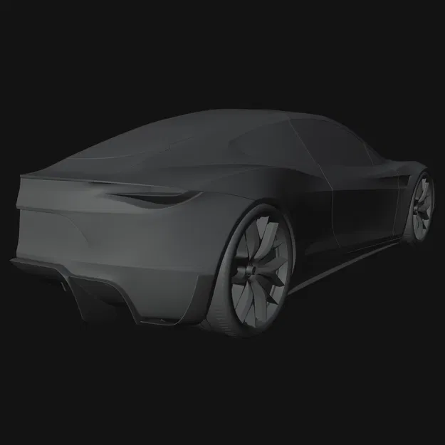 Tesla Roadster 2020 Treo Tường - Image 7