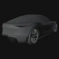 Tesla Roadster 2020 Treo Tường - Thumbnail 7