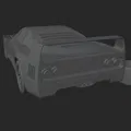Mô hình 3D Ferrari F40 huyền thoại - Thumbnail 9