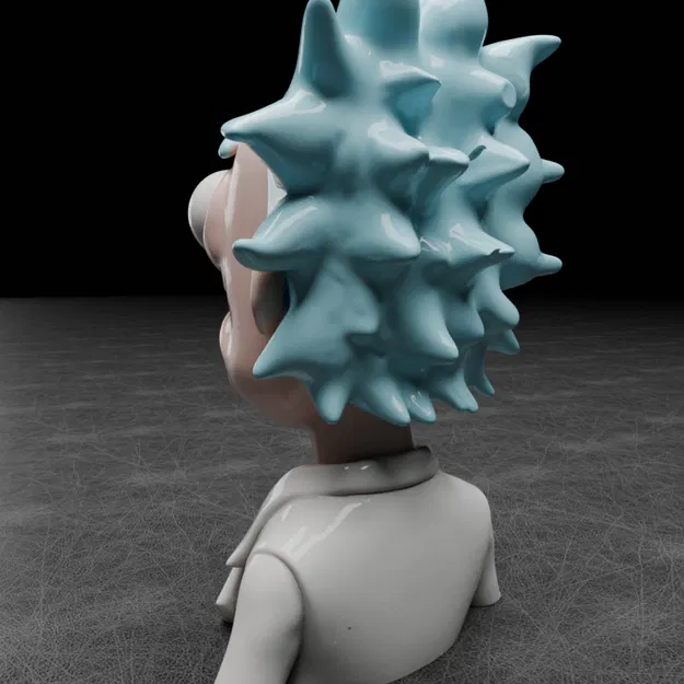 Mô hình Đầu của Rick - Image 6