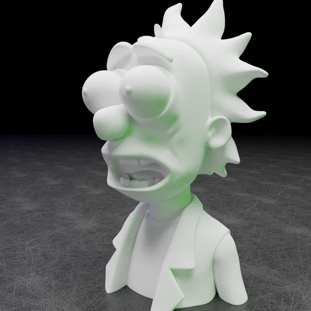 Mô hình Đầu của Rick - Image 9