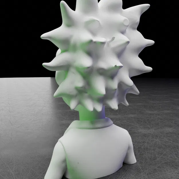 Mô hình Đầu của Rick - Image 10