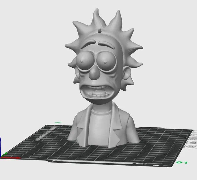 Mô hình Đầu của Rick - Image 11