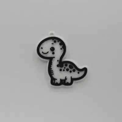 Móc Khóa Khủng Long Dễ Thương