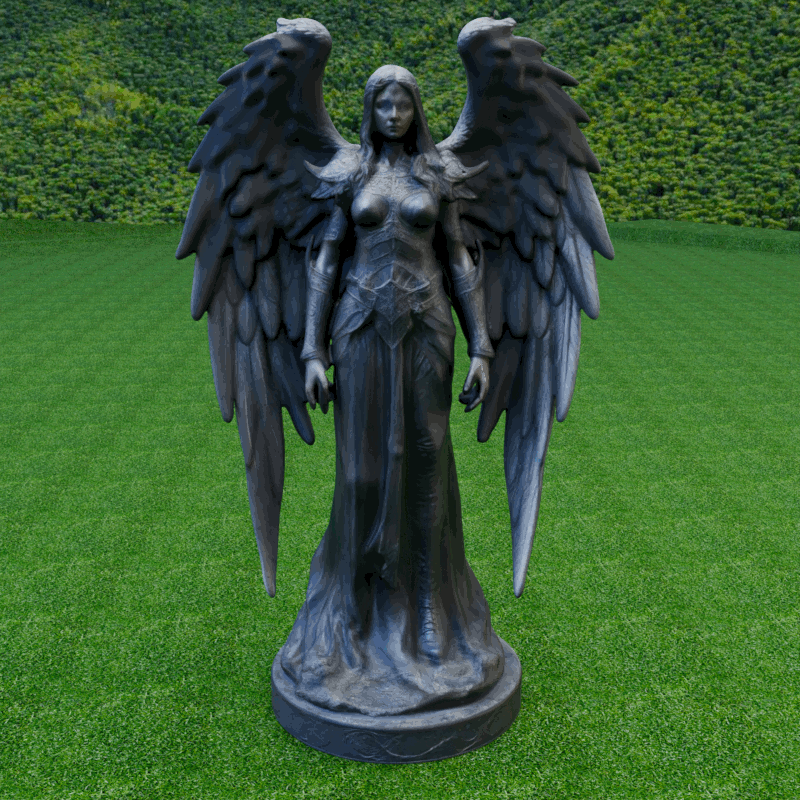 Kỵ Sĩ Thiên Thần Bóng Tối - Mô hình 3D - Image 1