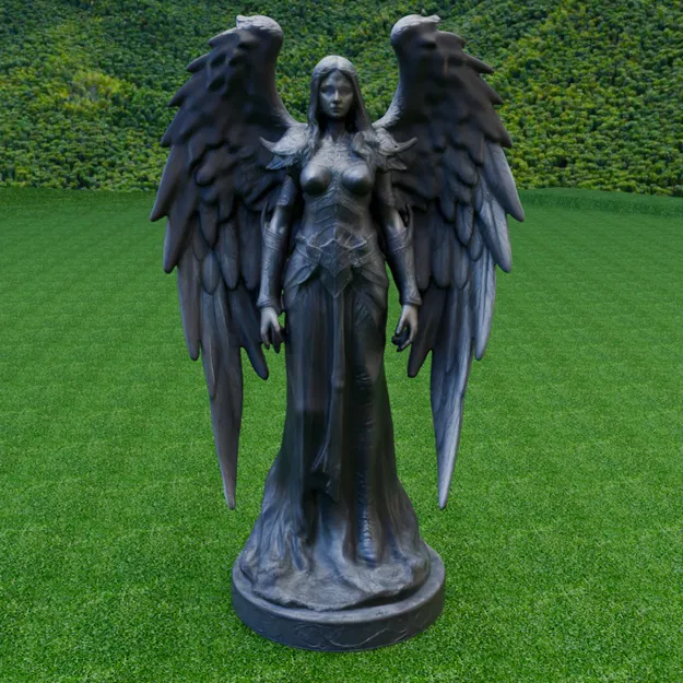 Kỵ Sĩ Thiên Thần Bóng Tối - Mô hình 3D - Image 2