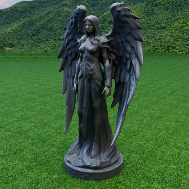 Kỵ Sĩ Thiên Thần Bóng Tối - Mô hình 3D - Image 3