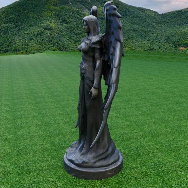 Kỵ Sĩ Thiên Thần Bóng Tối - Mô hình 3D - Image 4