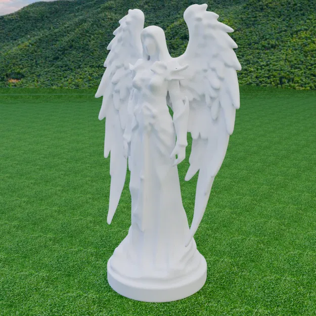 Kỵ Sĩ Thiên Thần Bóng Tối - Mô hình 3D - Image 8