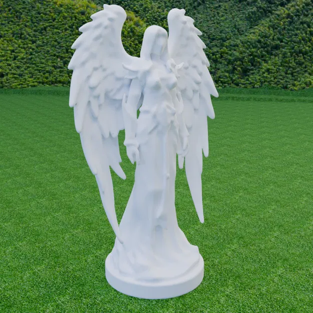 Kỵ Sĩ Thiên Thần Bóng Tối - Mô hình 3D - Image 16