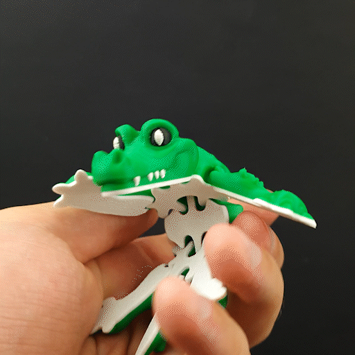 Cá Sấu Khớp Nối 3D - Thumbnail 7