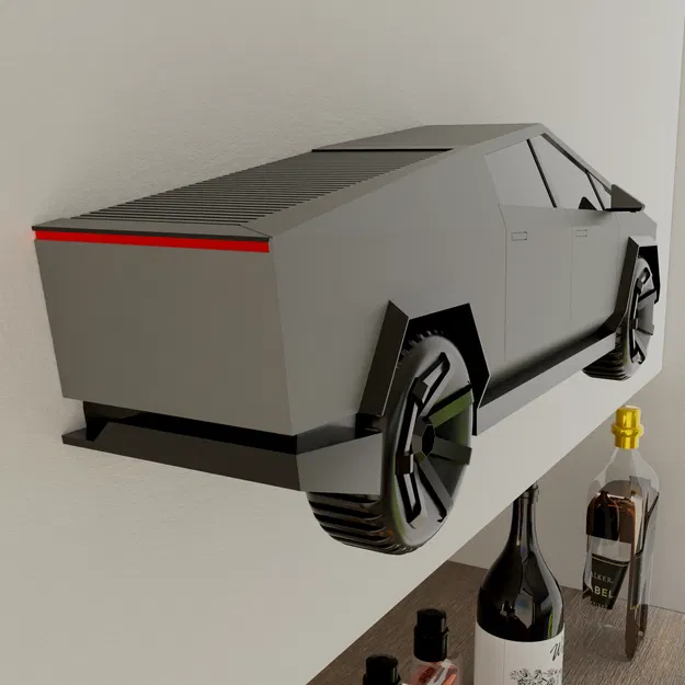 Tesla Cybertruck Treo Tường - Image 2