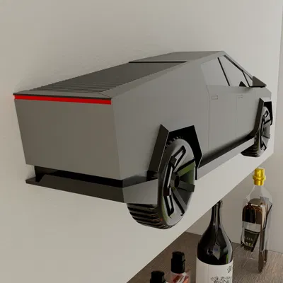 Tesla Cybertruck Treo Tường