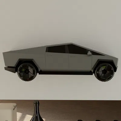 Tesla Cybertruck Treo Tường