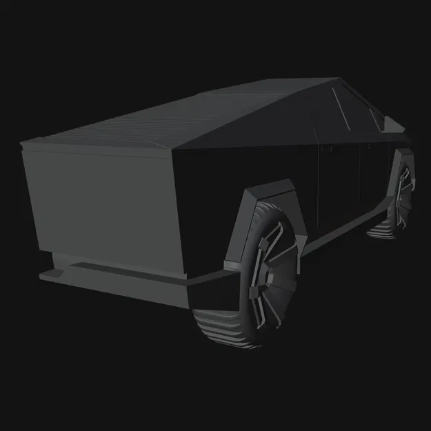 Tesla Cybertruck Treo Tường - Image 5