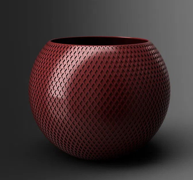 Chậu hoa (tô) dạng lưới (mạng nhện) - Image 1