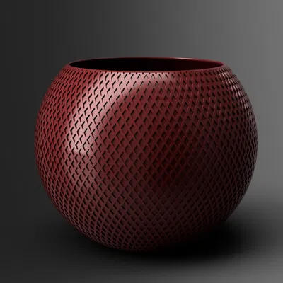 Chậu hoa (tô) dạng lưới (mạng nhện)