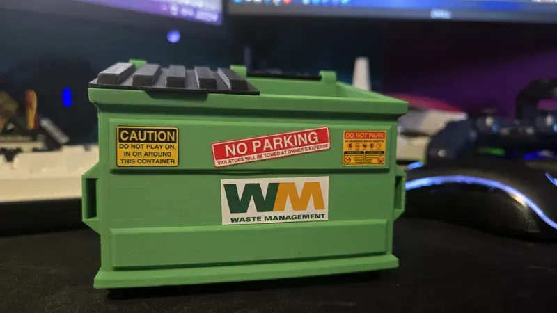 Thùng rác để bàn - Image 2