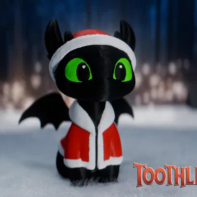 Mô hình Rồng Răng Sún Giáng Sinh