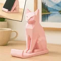 Giá Đỡ Điện Thoại Mèo Low Poly (Không Cần Chân Đỡ) - Đã Sửa - Thumbnail 1