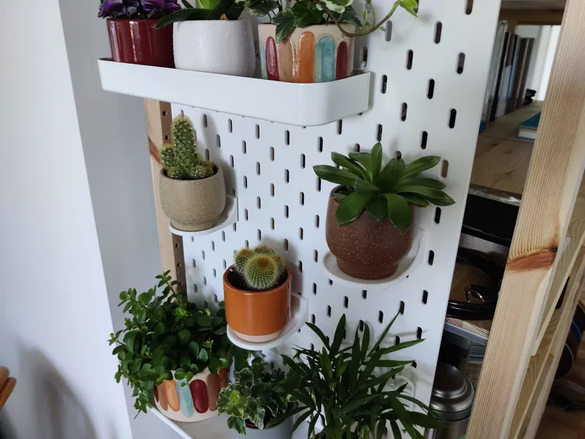 Kệ Trồng Cây Nhỏ Cho IKEA Skadis - Image 2