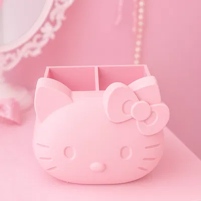 Hộp Đựng Đồ Bàn Làm Việc Hello Kitty