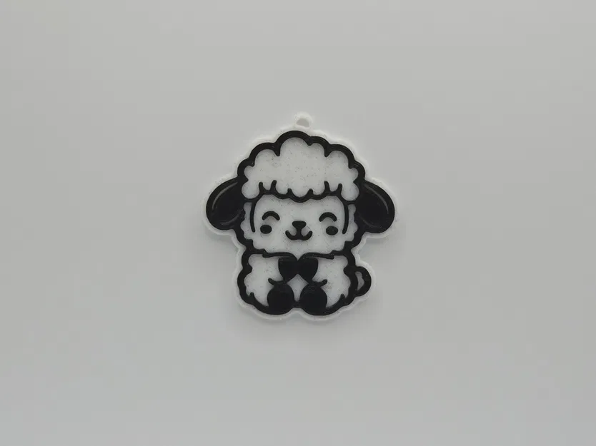 Móc Khóa Cừu Dễ Thương - Image 1