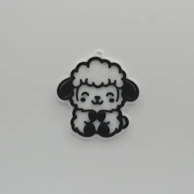 Móc Khóa Cừu Dễ Thương