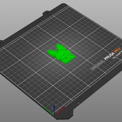 Móc Khóa Thỏ Origami